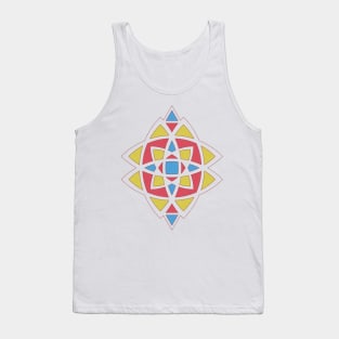 Zellige Tile Art Tank Top